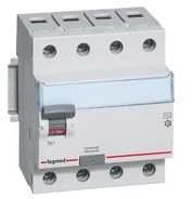 „Legrand“ liekamosios srovės grandinės pertraukiklis 4P 63A 0,03A tipas A P304 TX3 (411766)