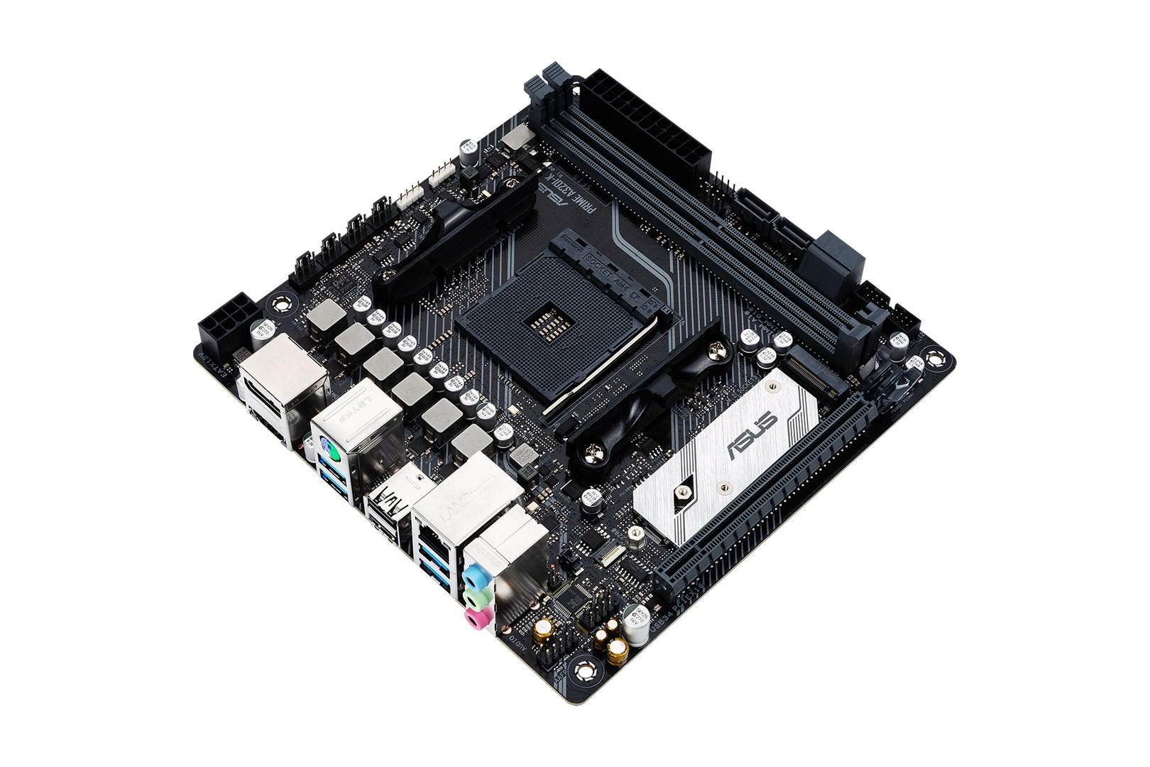 Pagrindinė plokštė ASUS PRIME A320IK motherboard AMD A320 Socket AM4 mini ITX, modelis