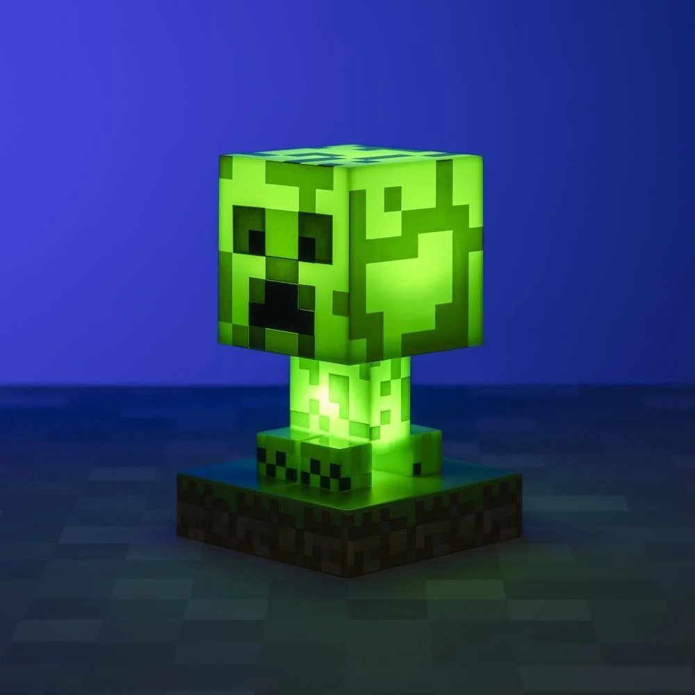 Paladone Minecraft Creeper Icon lempa
