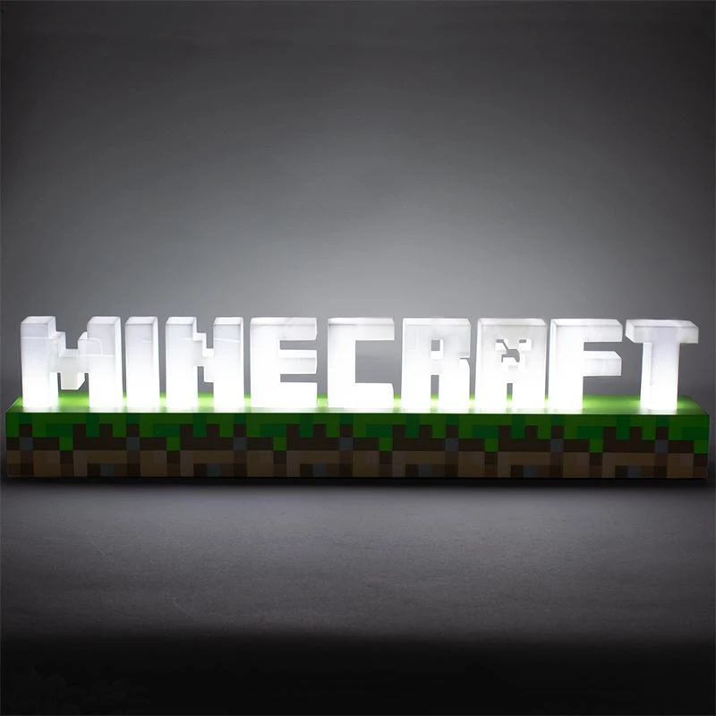 Paladone Minecraft Logo lempa