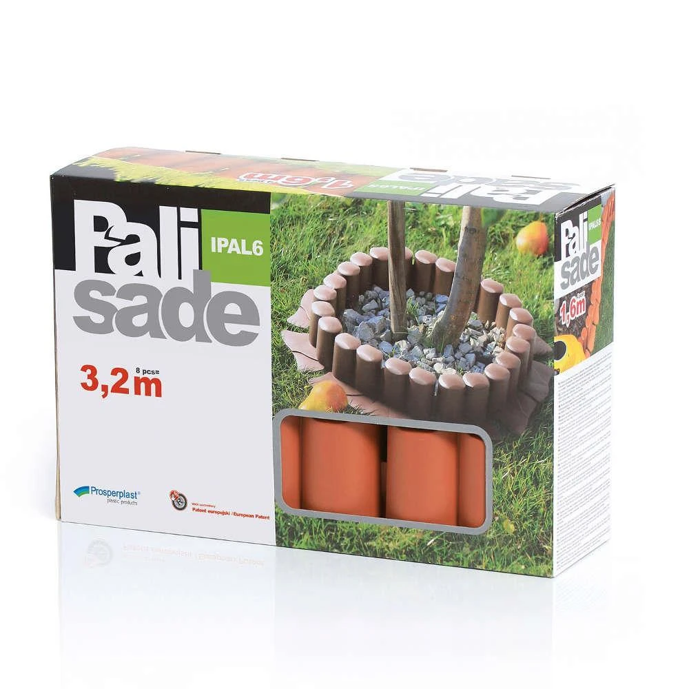 Prosperplast PP GARDEN PALISADE 6 RUDA 3,02 m