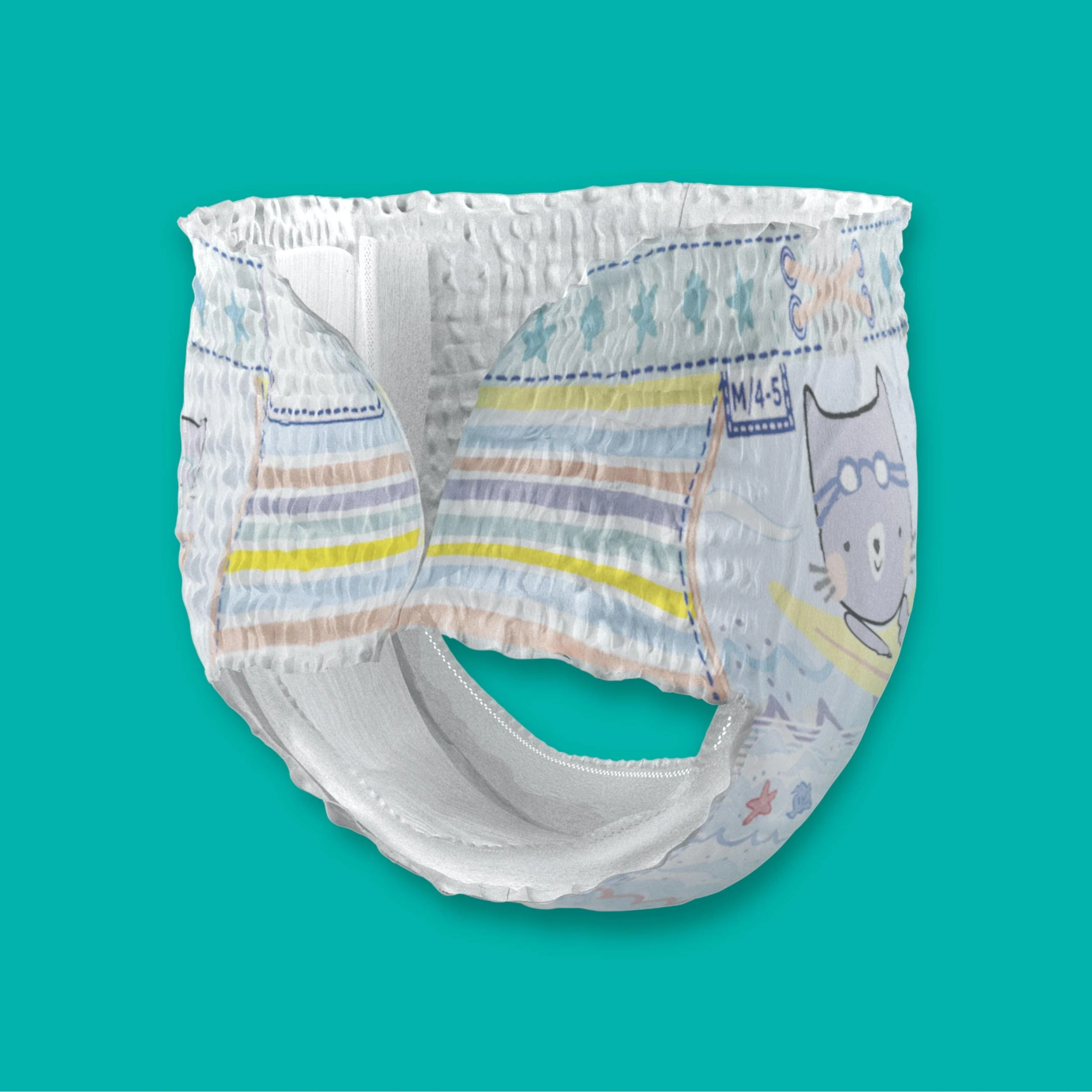 Sauskelnės PAMPERS Pants Splashers, 4 dydis 9 - 15 kg, 11 vnt.