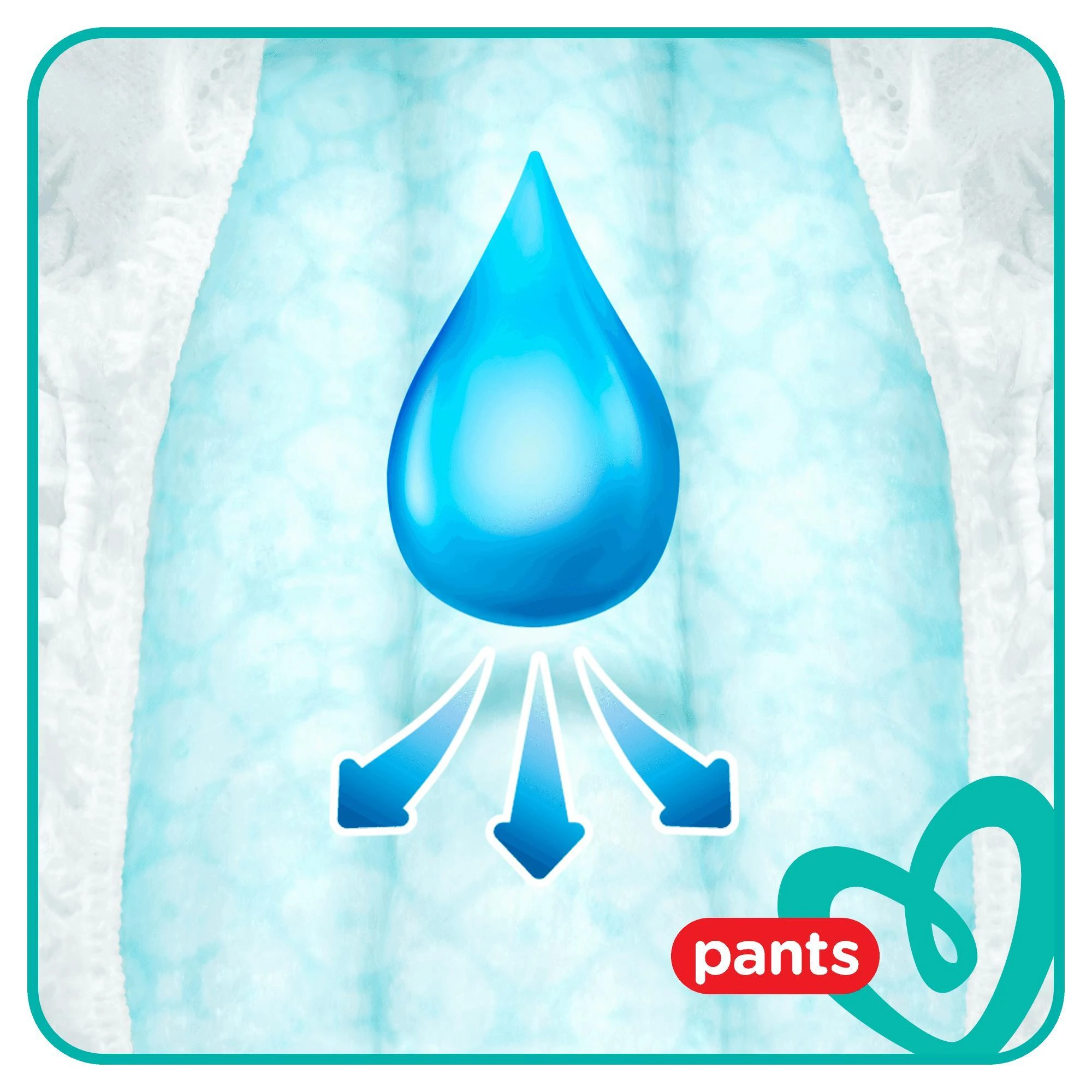 Sauskelnės PAMPERS Pants Splashers, 4 dydis 9 - 15 kg, 11 vnt.