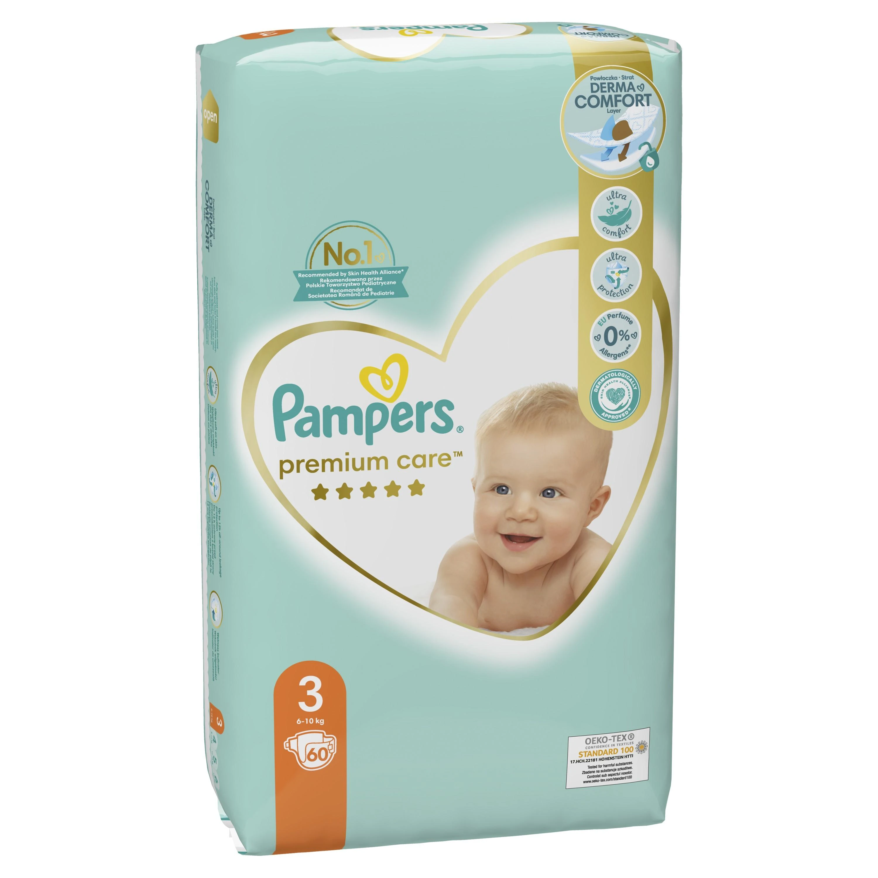 Pampers Premium Care 3 60 vnt
