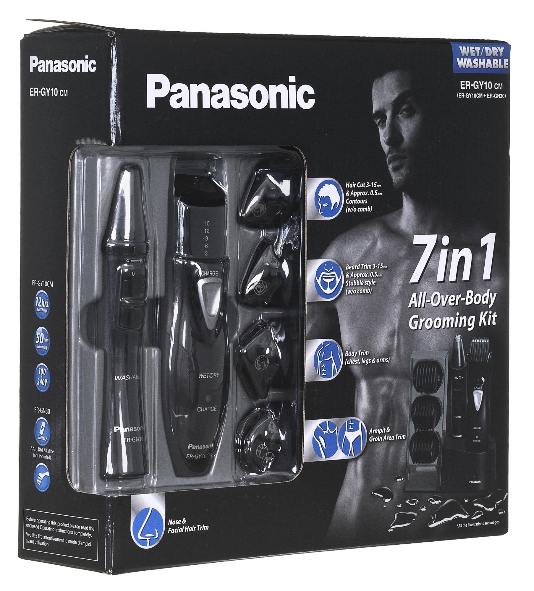 Plaukų kirpimo mašinėlė Panasonic ER-GY10CM504 Juodas