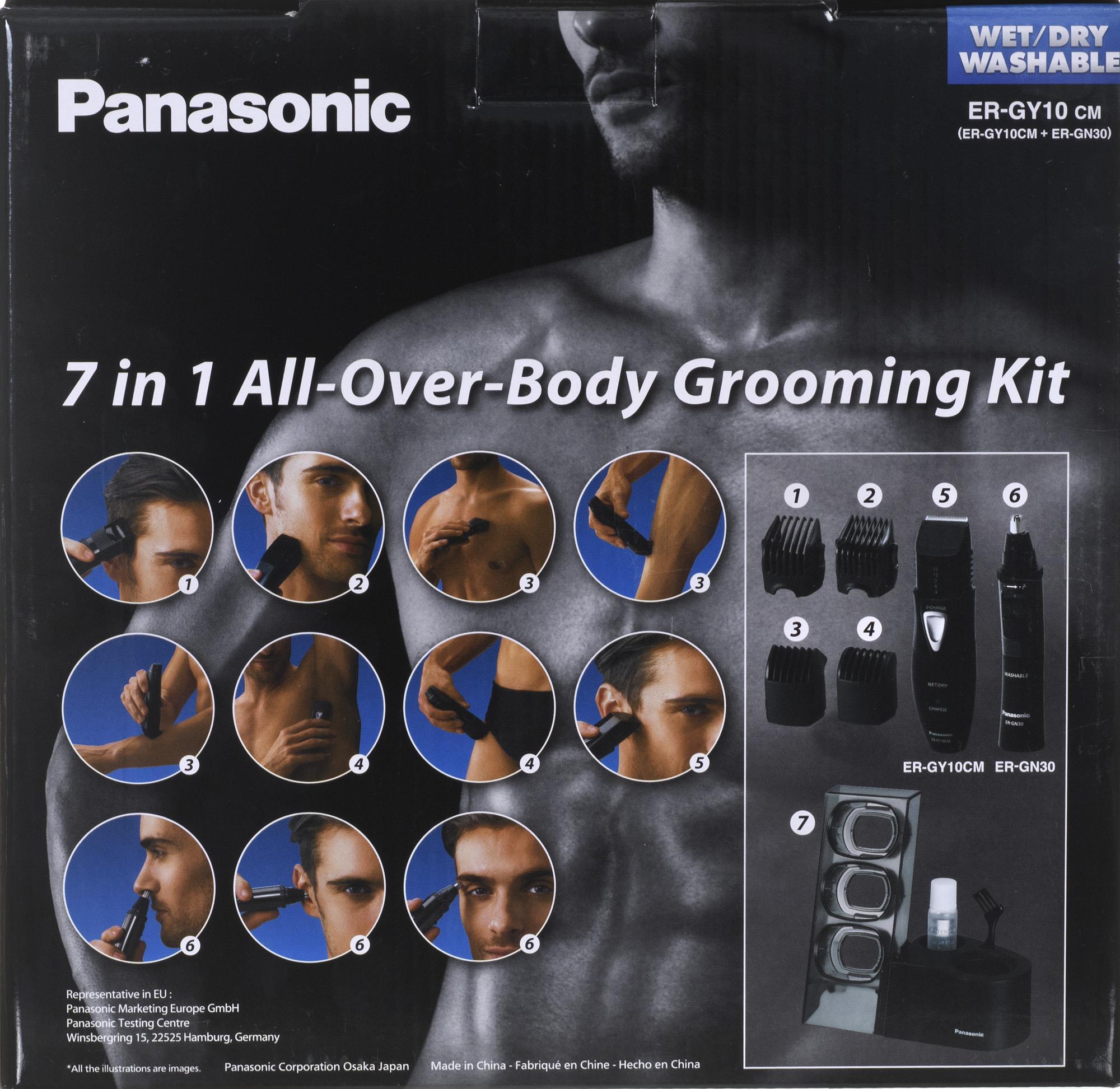 Plaukų kirpimo mašinėlė Panasonic ER-GY10CM504 Juodas