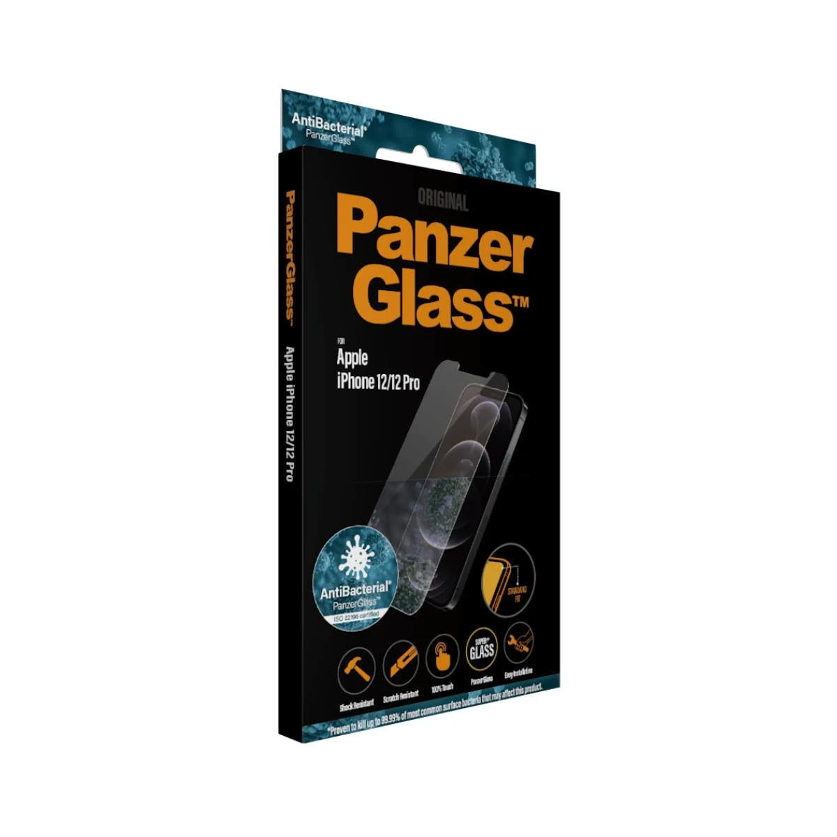 Panzer Glass PanzerGlass | Apple | Skirta iPhone 12/12 Pro | Stiklas | Skaidrus | Skaidri ekrano apsauga