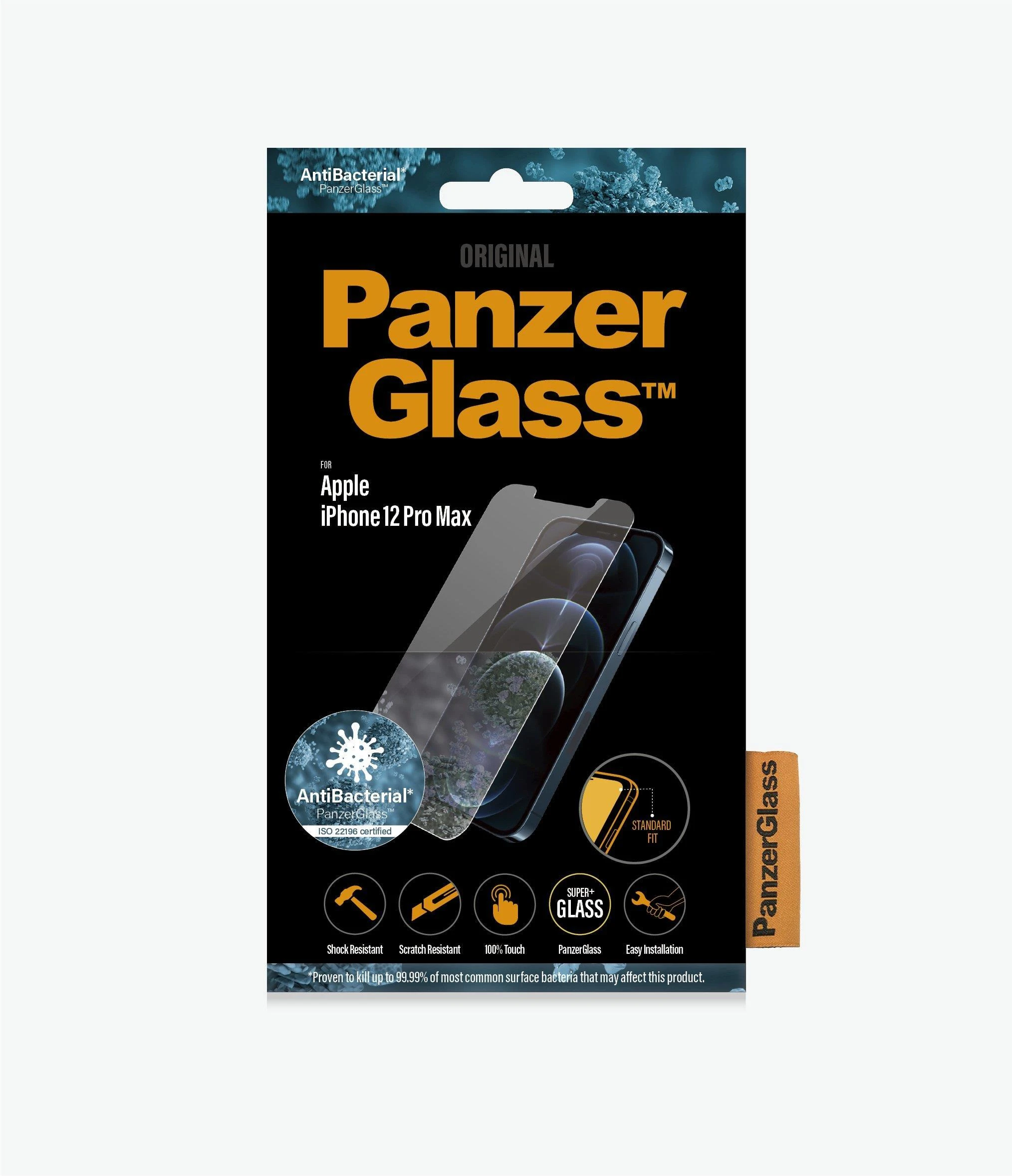 Panzer Glass PanzerGlass | Apple | Skirta iPhone 12 Pro Max | Stiklas | Skaidrus | Skaidri ekrano apsauga