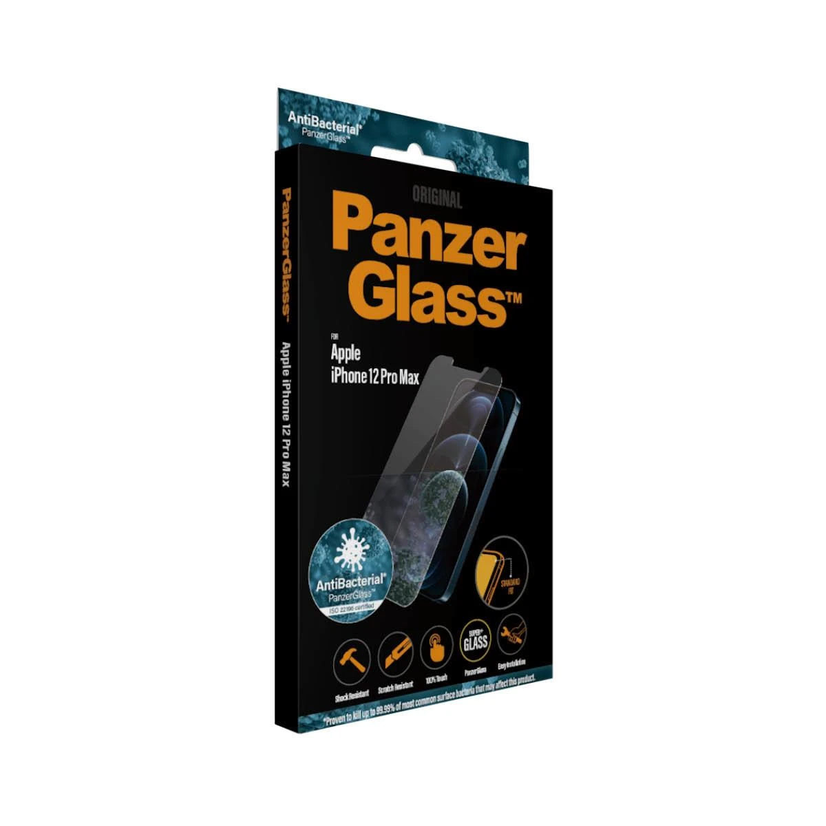 Panzer Glass PanzerGlass | Apple | Skirta iPhone 12 Pro Max | Stiklas | Skaidrus | Skaidri ekrano apsauga