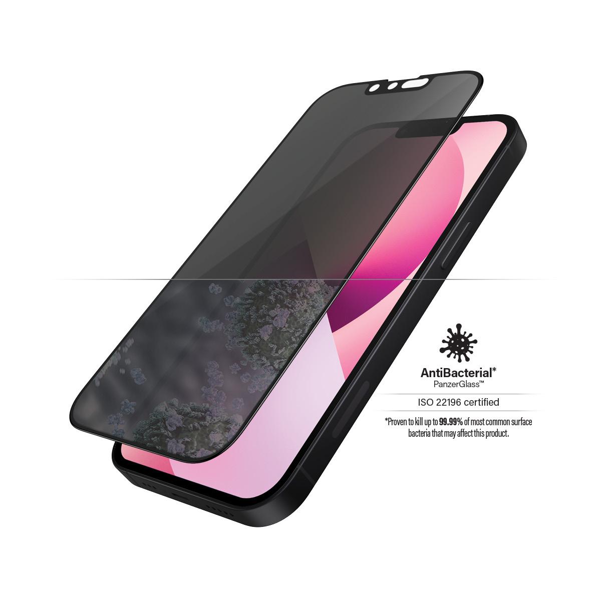 Panzer Glass PanzerGlass™ Privatumo ekrano apsauga Apple iPhone 13 Mini | Nuo krašto iki krašto