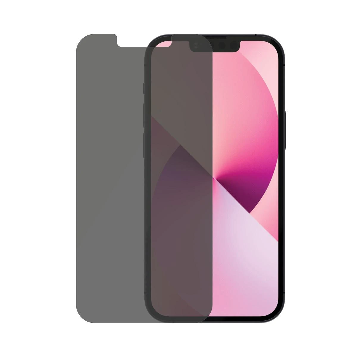 Panzer Glass PanzerGlass | Apple | iPhone 13 Mini | Grūdintas stiklas | Juodas | Švarus; Atsparus įbrėžimams ir bakterijoms; Amortizatorius; Lengva montuoti | Privatumo ekrano apsauga