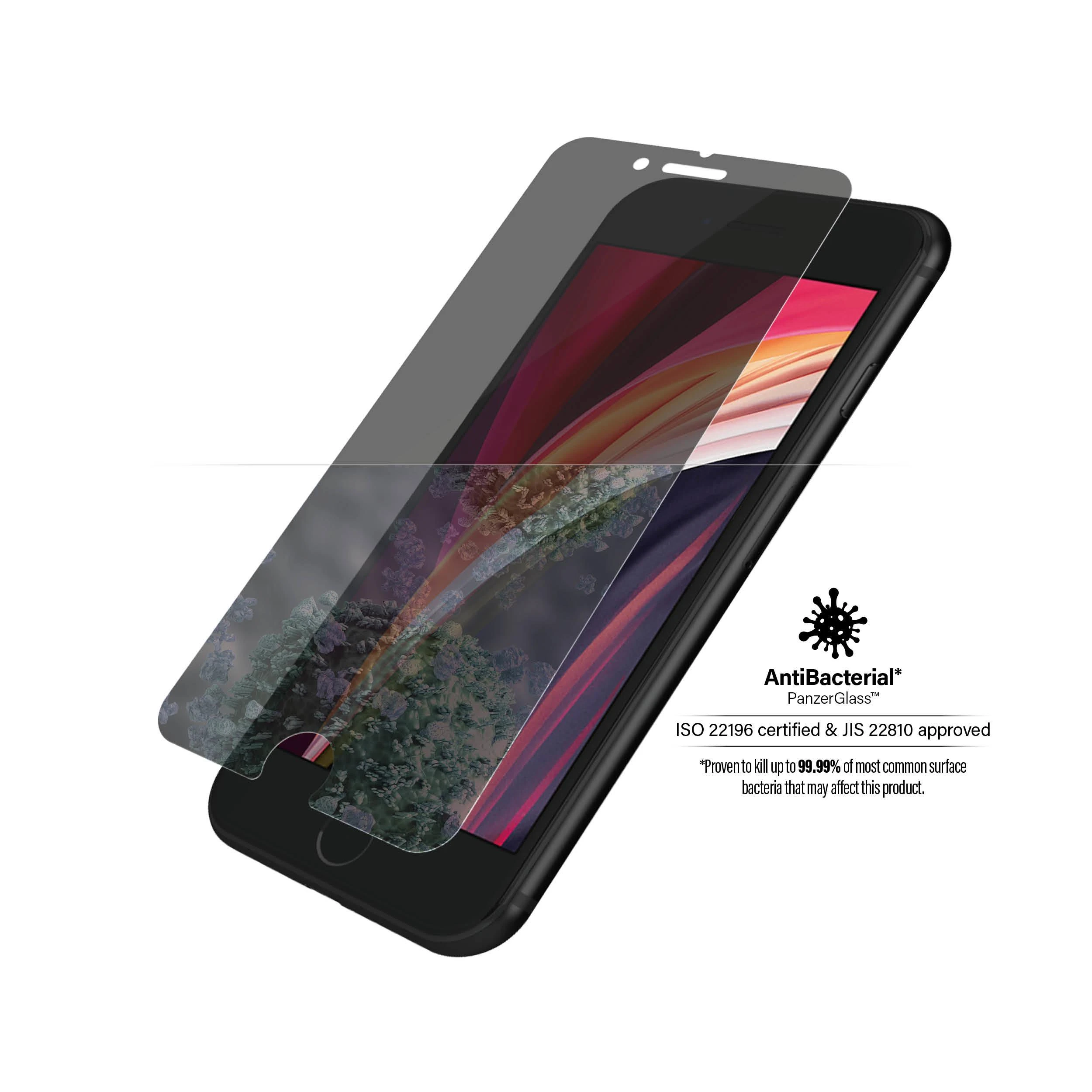 Panzer Glass PanzerGlass | Ekrano apsauga | Iphone | iPhone 6/6s/7/8/SE (2020) | Stiklas | Crystal Clear | Skaidri ekrano apsauga