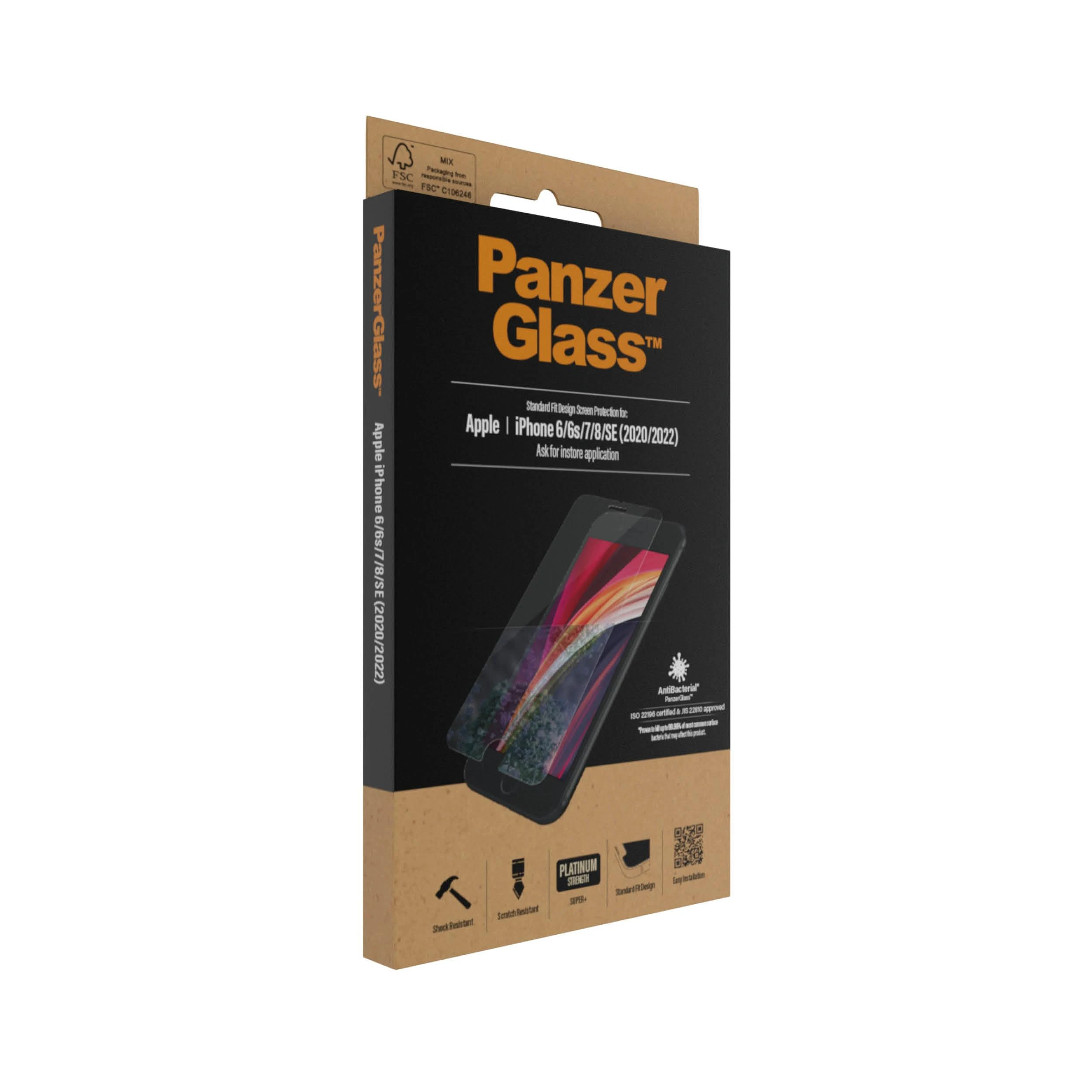 Panzer Glass PanzerGlass 2684 ekrano apsauga Skaidri ekrano apsauga Mobilusis telefonas / išmanusis Apple 1 vnt