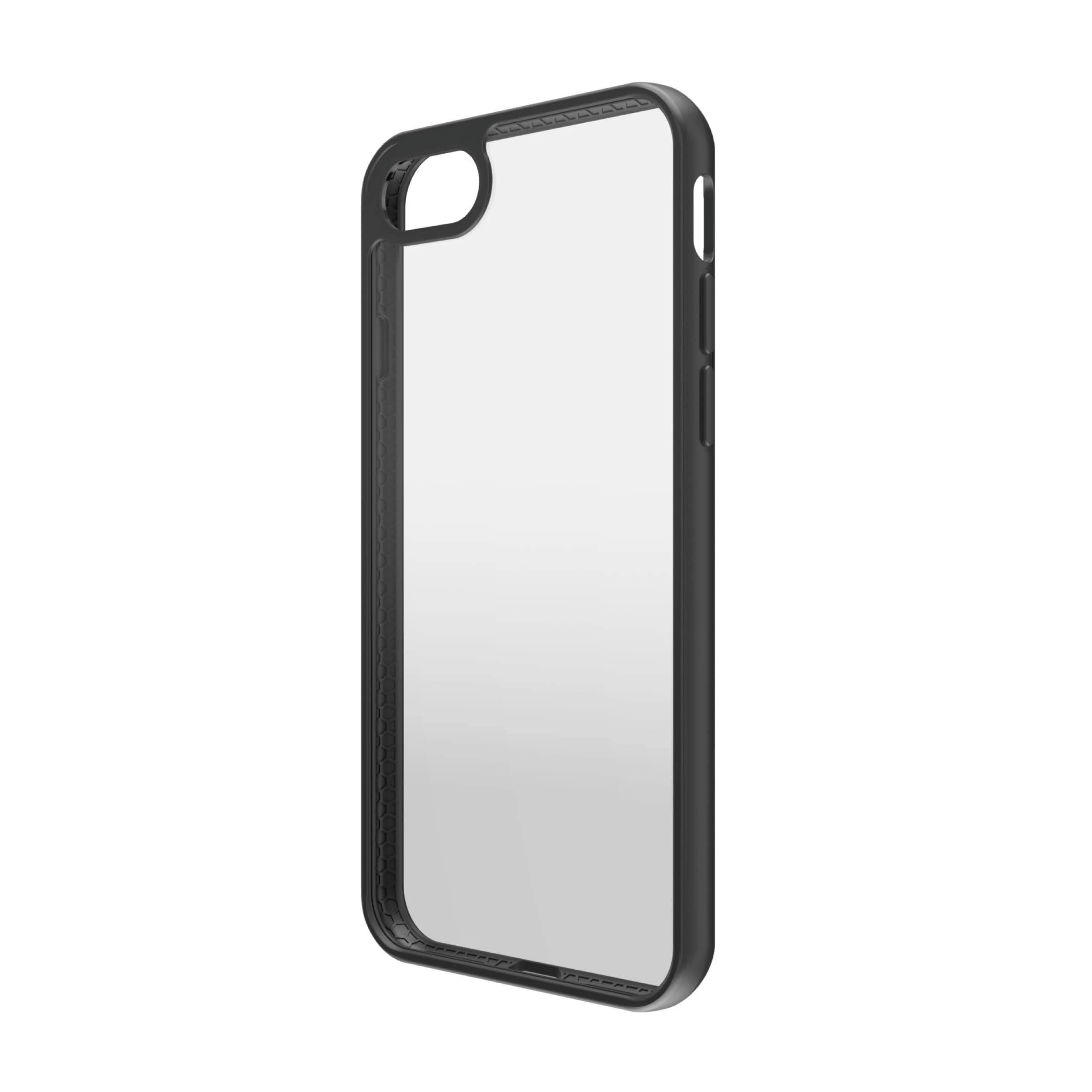 Panzer Glass PanzerGlass | Ekrano apsauga | Iphone | iPhone 7/8/se (2020 m.) | Grūdintas senėjimą stabdantis stiklas | Juodas/Crystal Clear | Skaidri ekrano apsauga