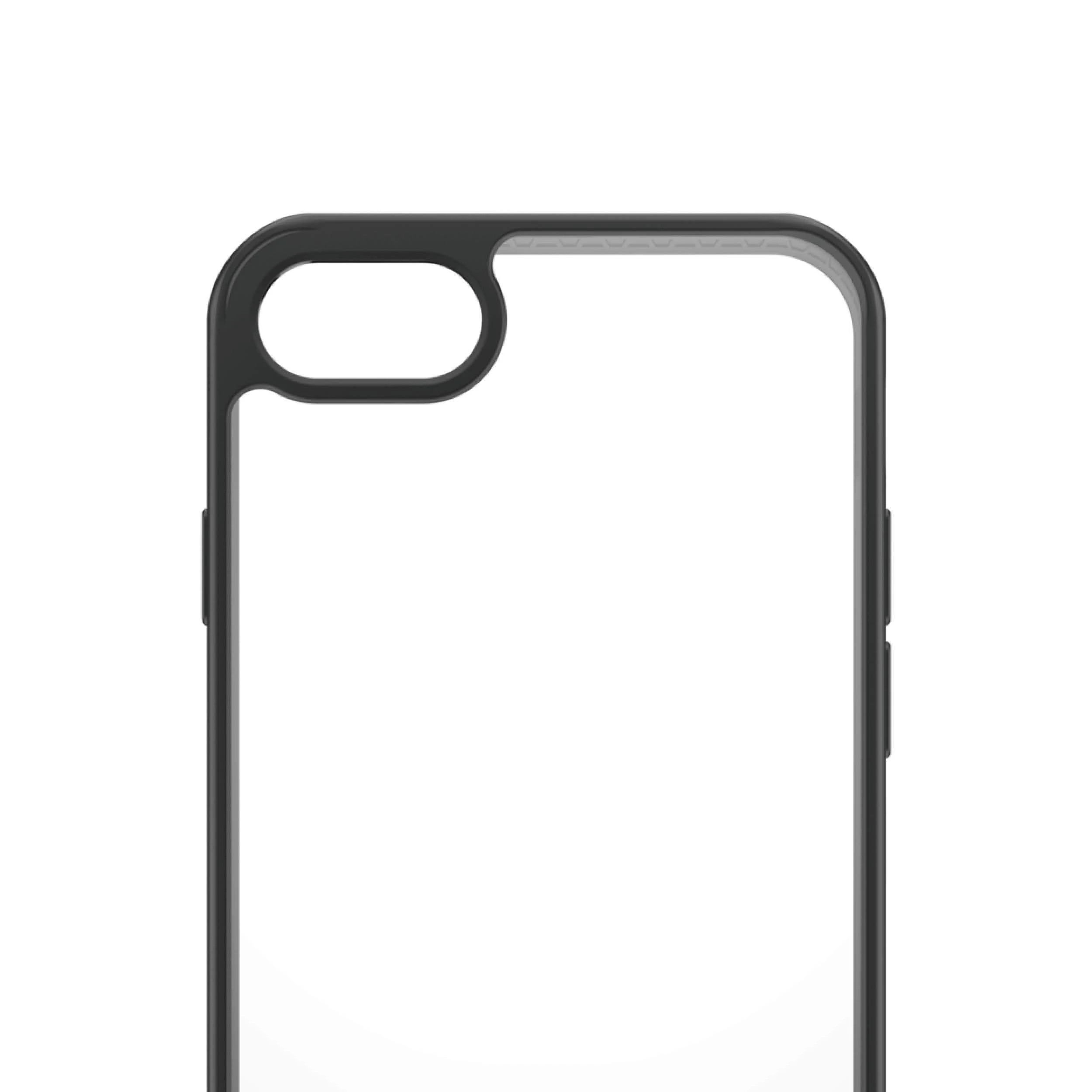 Panzer Glass PanzerGlass | Ekrano apsauga | Iphone | iPhone 7/8/se (2020 m.) | Grūdintas senėjimą stabdantis stiklas | Juodas/Crystal Clear | Skaidri ekrano apsauga