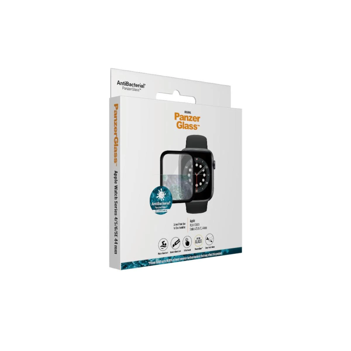 Apsauginis ekrano dėklas Apple Watch 4/5, Juodos spalvos, 44mm