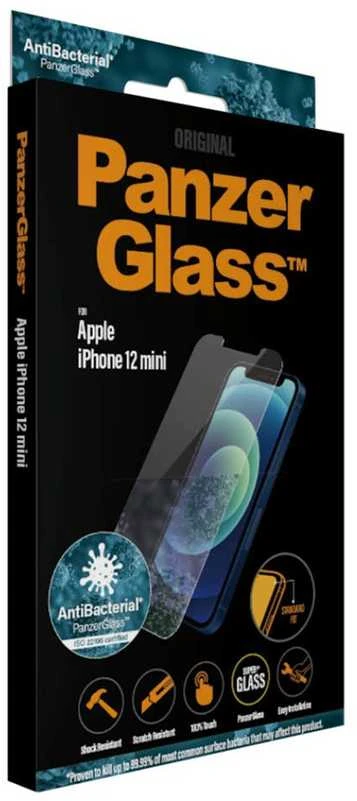 Panzer Glass PanzerGlass | Apple | Skirta iPhone 12 Mini | Stiklas | Skaidrus | Skaidri ekrano apsauga