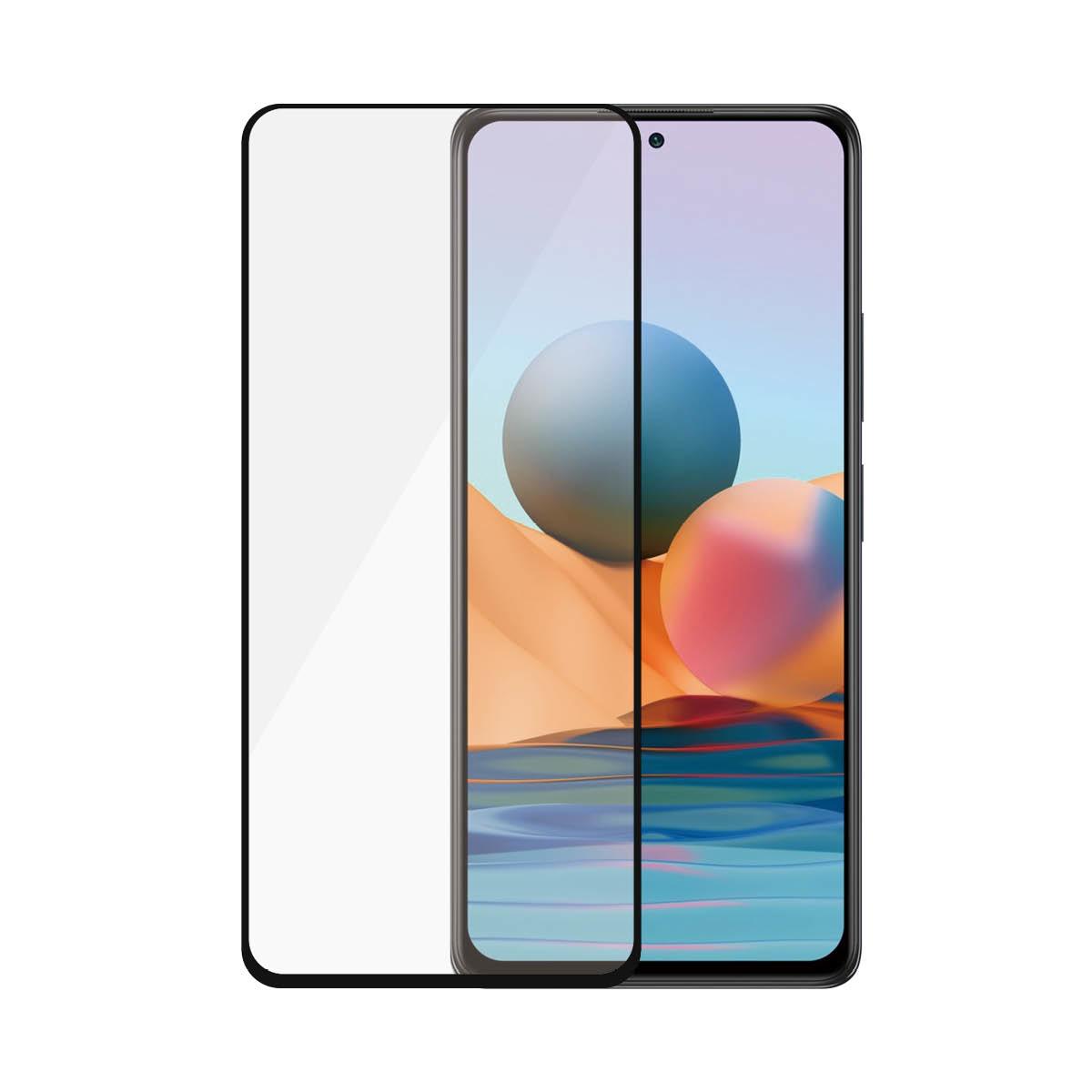 Panzer Glass PanzerGlass | Screen protector | Xiaomi | Redmi Note 10 Pro/10 Pro Max/Mi 11i/ Xiaomi Poco F3 | Glass | Juodas | Full frame coverage; 100% touch preservation; Rounded edges | Case friendly