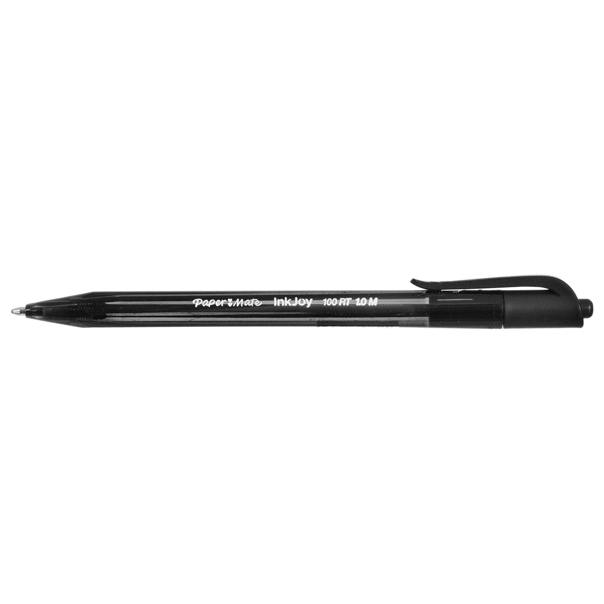 Juodas Papermate InkJoy automatinis rašiklis