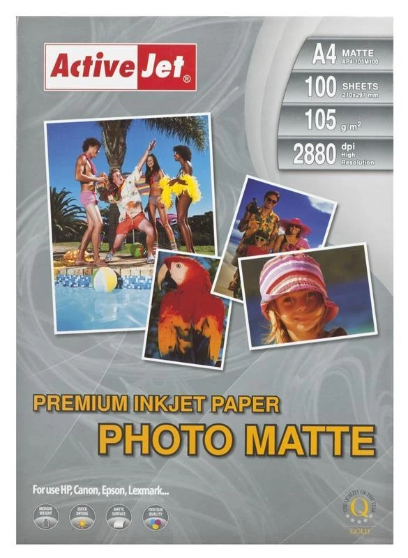 Fotopopierius - Activejet Ap4-125m100
