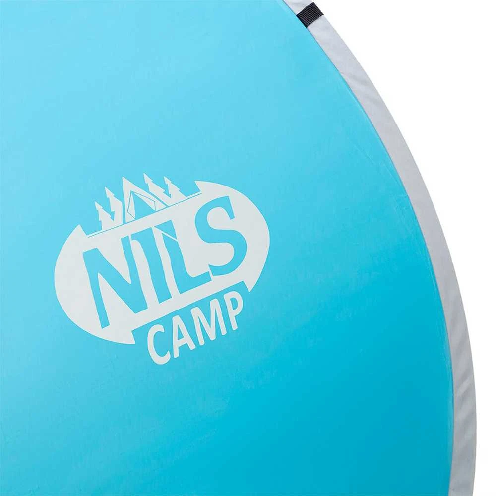 Išskleidžiama paplūdimio palapinė Nils Camp NC3173 mėlyna-pilka