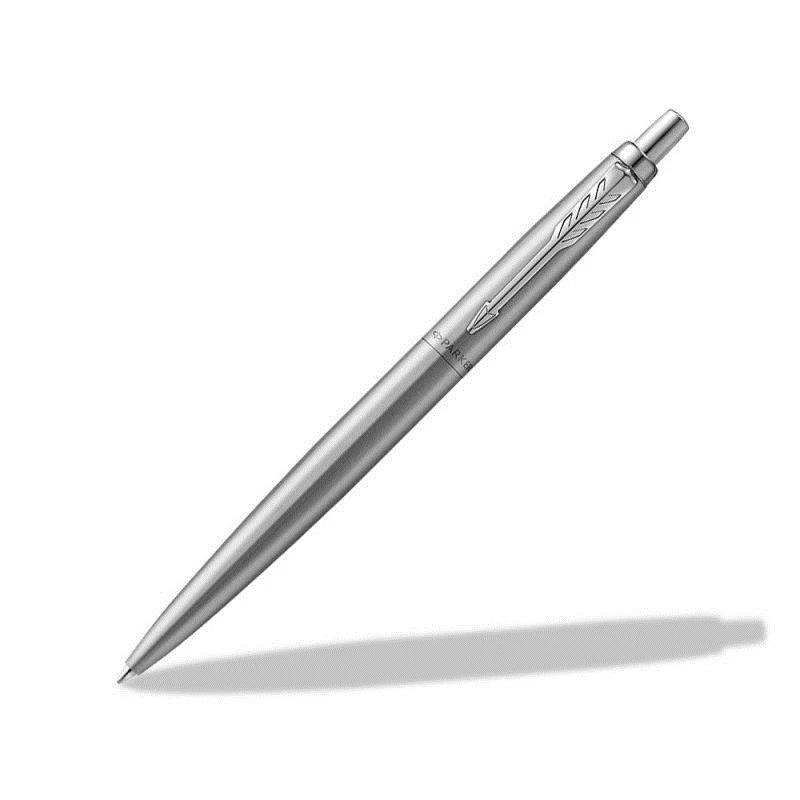 Automatinis tušinukas Parker Jotter XL Monochrome SS CT Medium Mėlyna