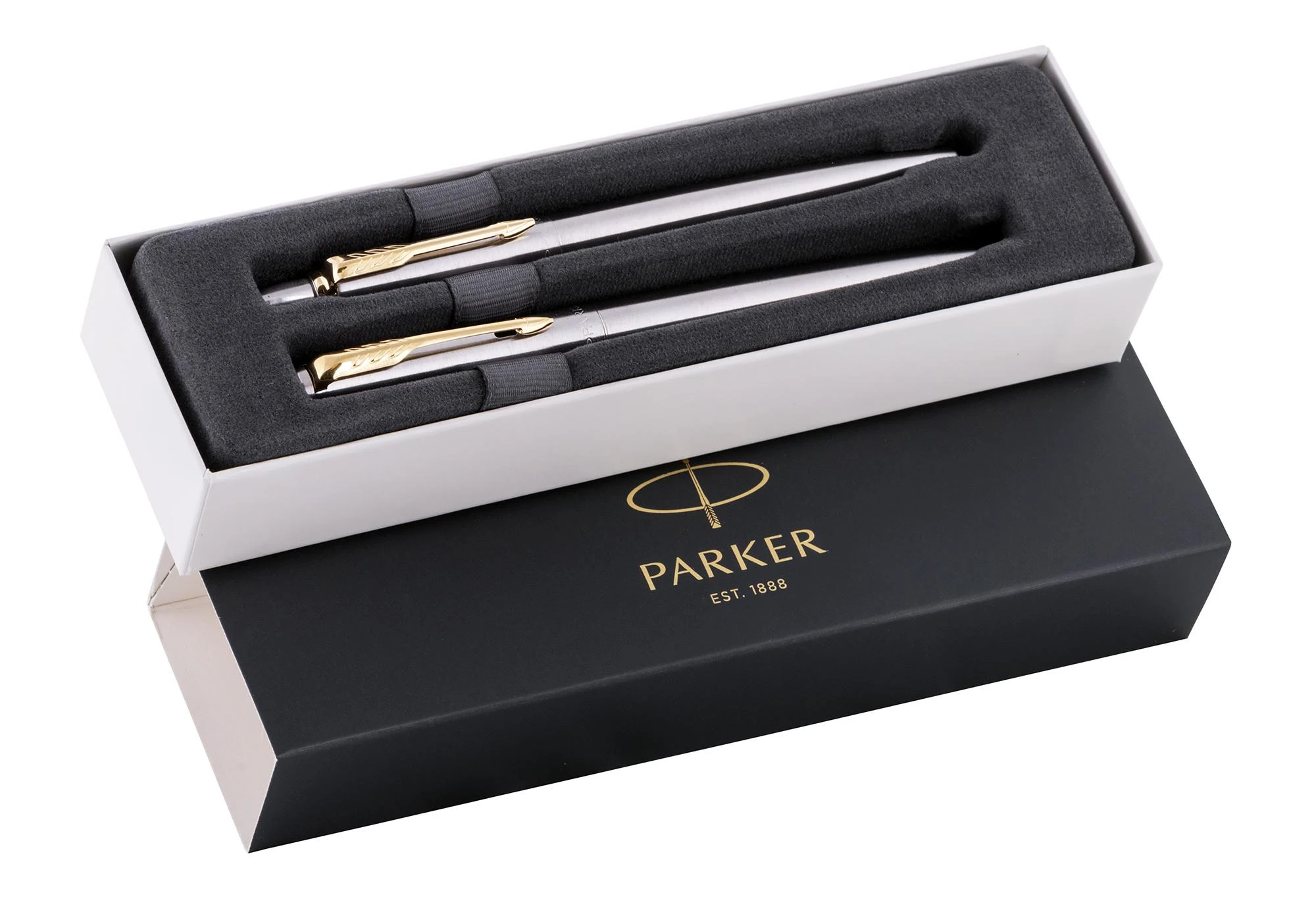 Parker Rinkinys: Plunksnakotis + Tušinukas Jotter Stainless Steel GT - 2093257