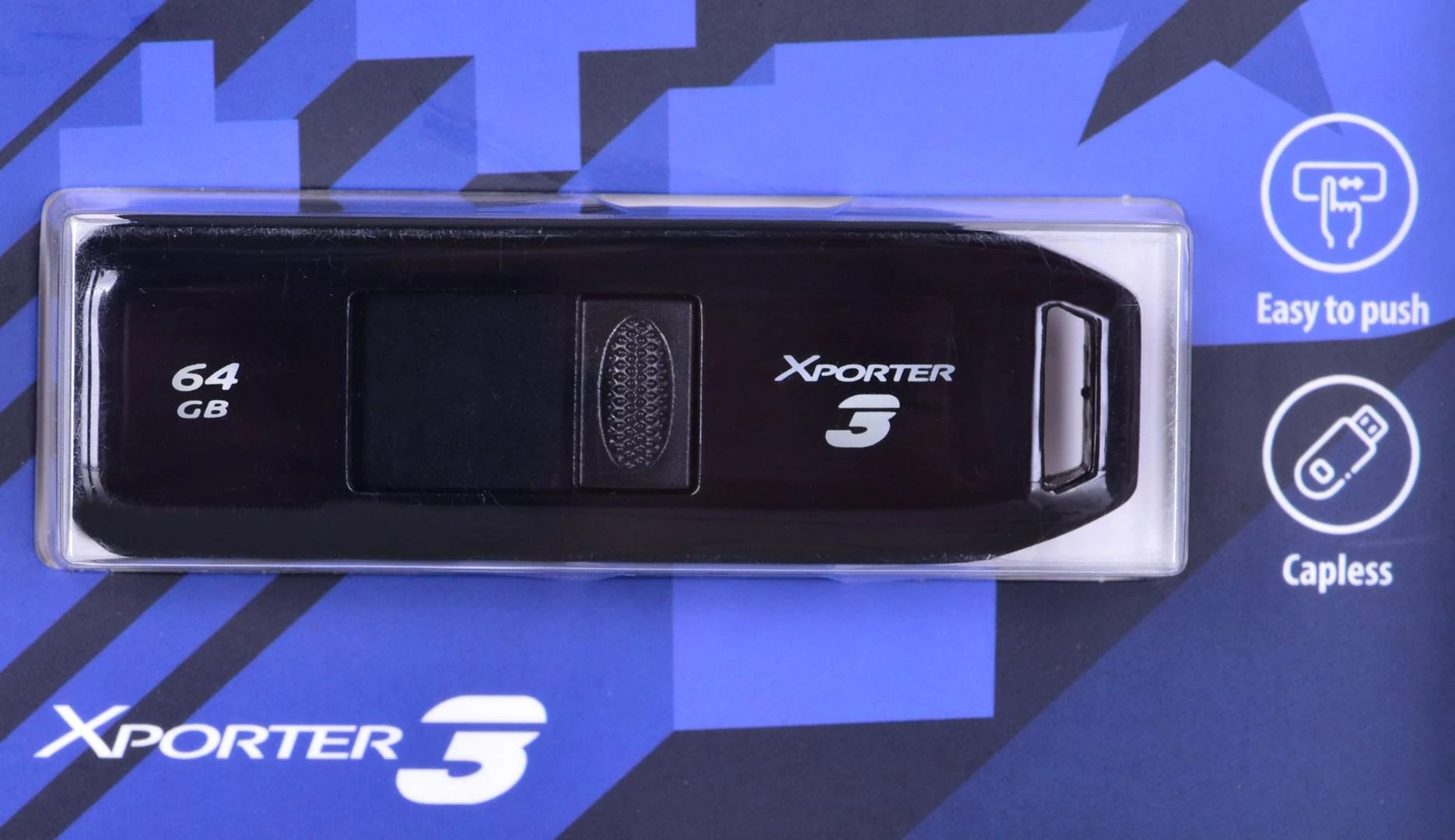 Patriot USB Atmintinė – PARTIOT FLASHDRIVE Xporter 3 64GB Type A USB 3.2