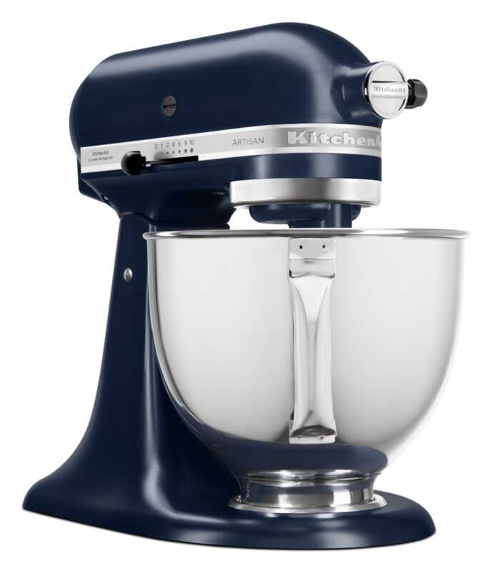 Virtuvinis kombainas KitchenAid Artisan 5KSM125, 4,8 l, tamsiai mėlynos spalvos