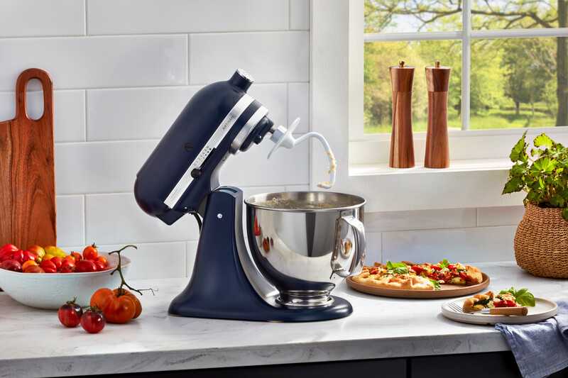 Virtuvinis kombainas KitchenAid Artisan 5KSM125, 4,8 l, tamsiai mėlynos spalvos