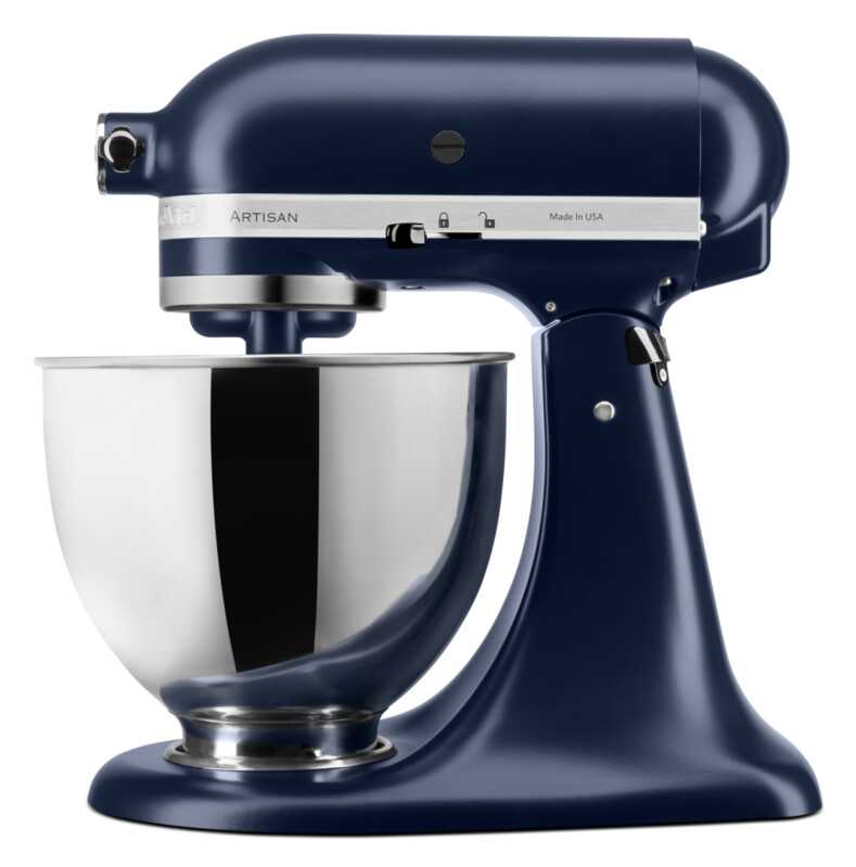 Virtuvinis kombainas KitchenAid Artisan 5KSM125, 4,8 l, tamsiai mėlynos spalvos