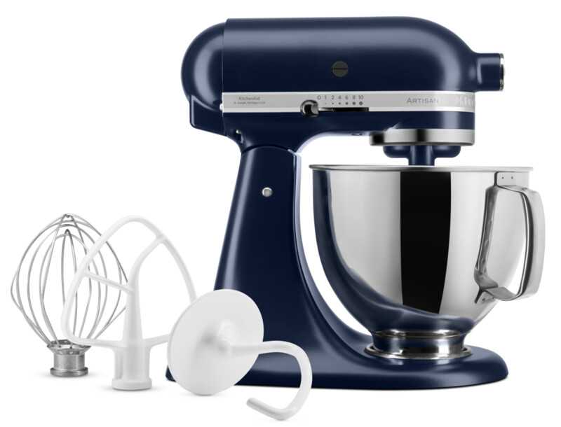 Virtuvinis kombainas KitchenAid Artisan 5KSM125, 4,8 l, tamsiai mėlynos spalvos