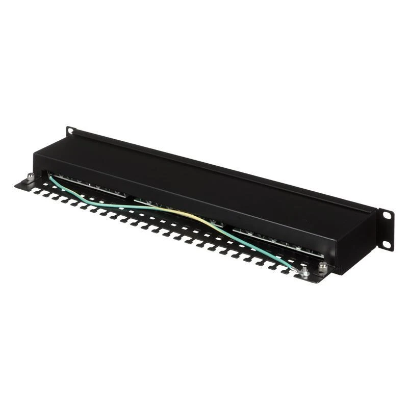 Q Lantec Patchpanel STP cat.5e 19 colių 1U 24xRJ45 LSA