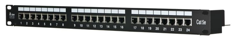 Alantec PK006 Komutacinė panelė STP cat.5e 24 lizdai LSA 1U 19"