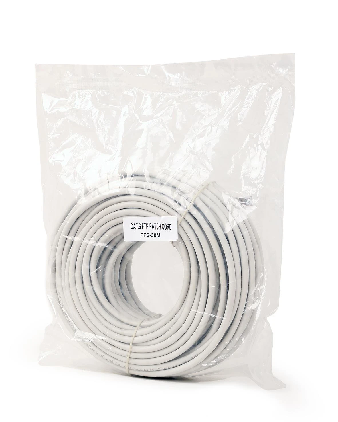 GEMBIRD PP6-30M Gembird patchcord RJ45, kat. 6, FTP, 30m, pilka