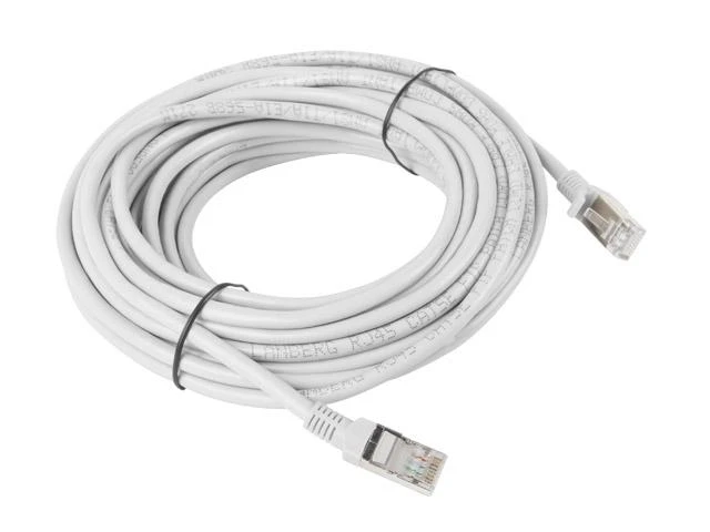 LANBERG PCU6-10CC-1000-S Lanberg Patchcord RJ45 kat. 6 UTP 10m pilkas