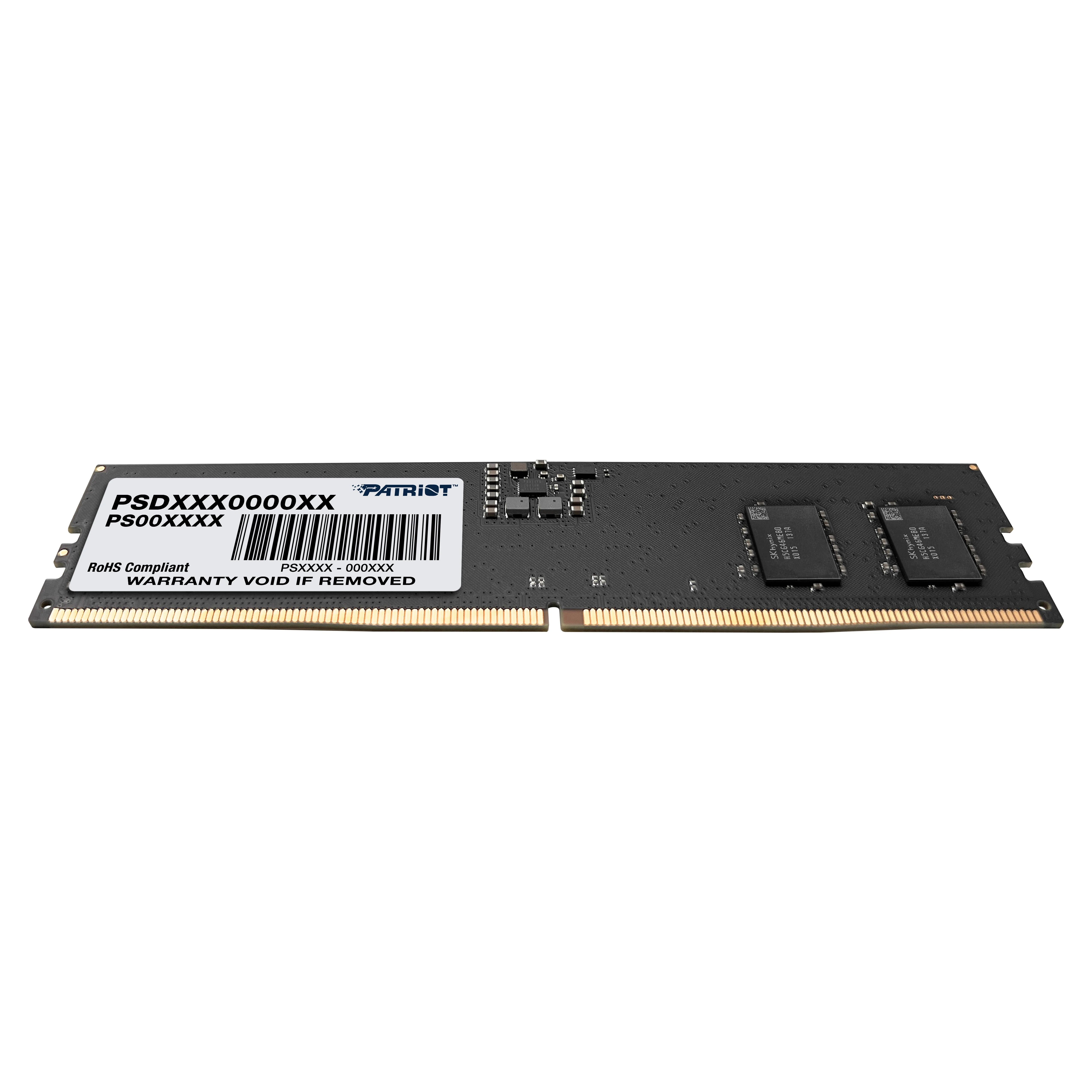 Patriot DDR5 operatyvinė atmintis, profilio vaizdas