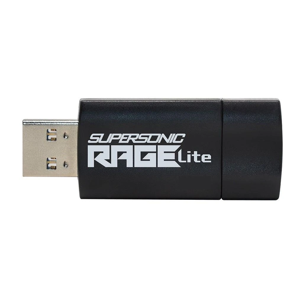 USB Atmintinė - Patriot Supersonic Rage Lite 32 GB 3.2 Gen 1, juoda