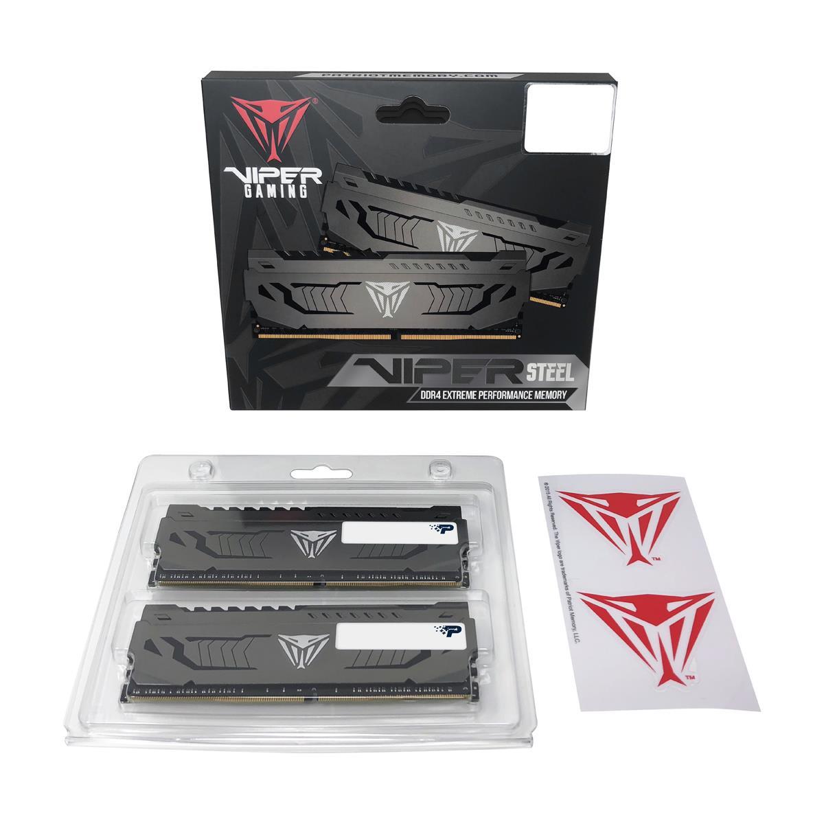 RAM Patriot Memory Viper Steel PVS48G320C6K atminties modulis 8 GB DDR4 3200 MHz