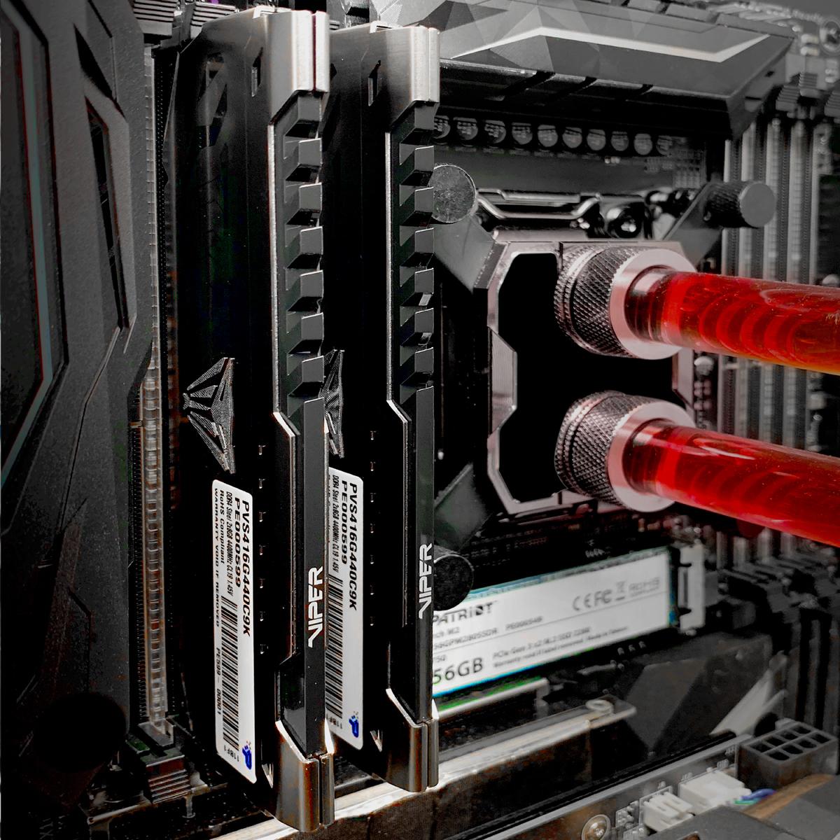 RAM Modulis - Patriot Memory Viper Steel Pvs48g360c8, Juodas