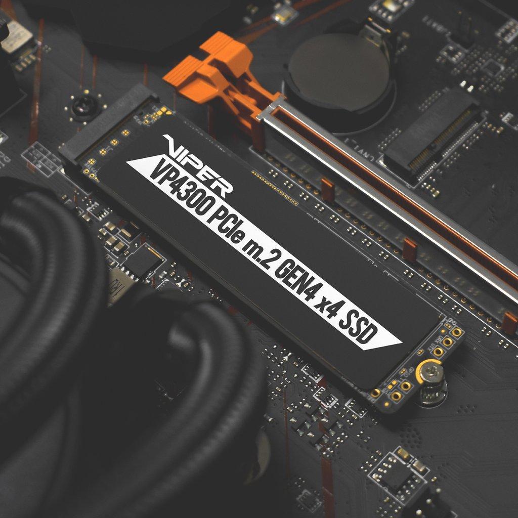 PATRIOT VIPER VP4300 1TB M.2 2280 SSD NVMe PCIe Gen4X4 iki 7400MB/s
