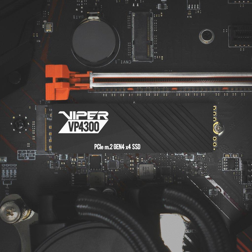 PATRIOT VIPER VP4300 1TB M.2 2280 SSD NVMe PCIe Gen4X4 iki 7400MB/s