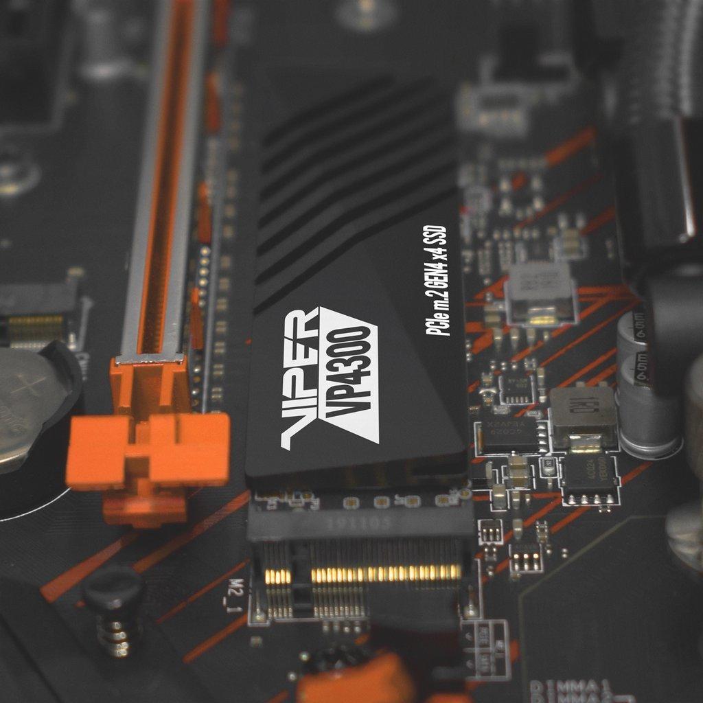 PATRIOT VIPER VP4300 1TB M.2 2280 SSD NVMe PCIe Gen4X4 iki 7400MB/s