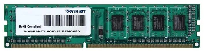 PATRIOT DDR3 SL 8GB 1600MHZ UDIMM 1x8GB