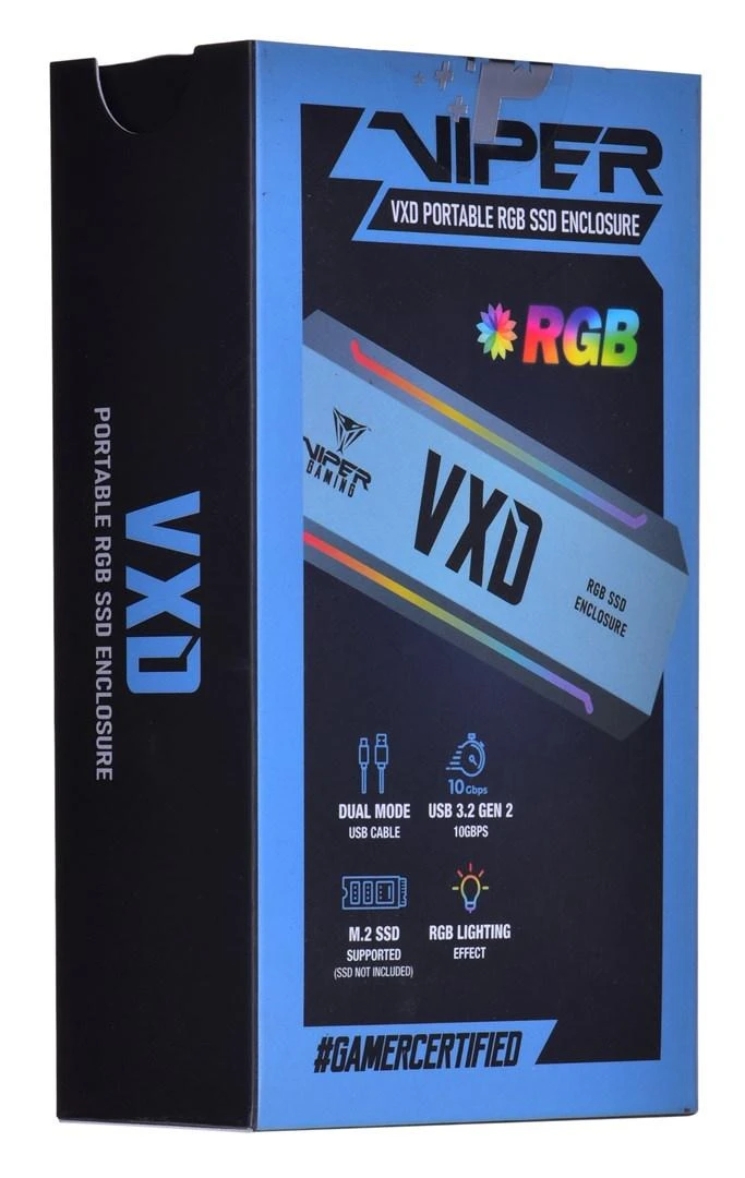 SSD Korpusas - Patriot Memory VXD M.2 Sidabrinis