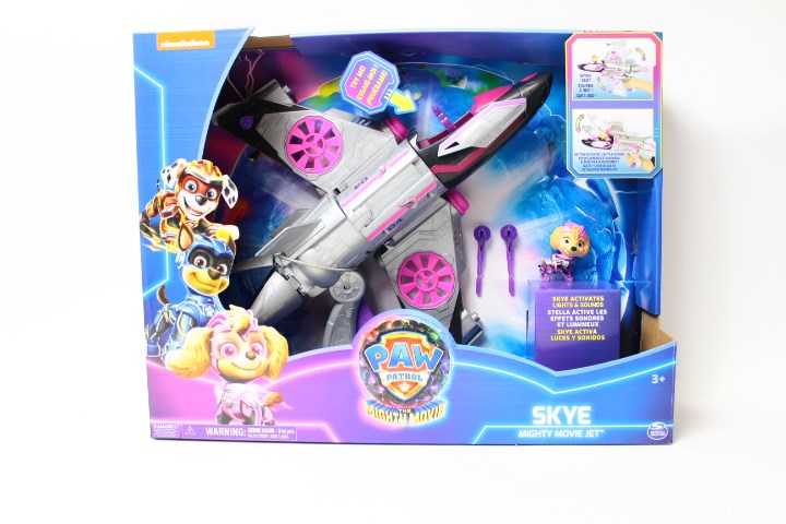 Spin Master PAW Patrol The Mighty Movie - Lėktuvas "Skyes" su garso ir šviesų efektais