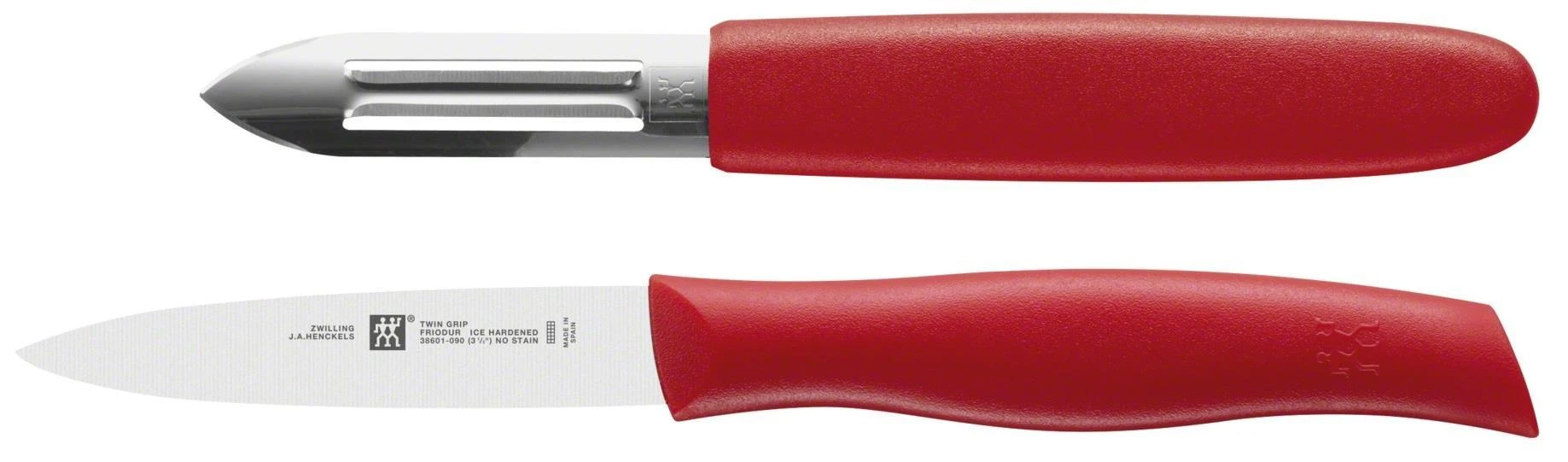 Zwilling Rinkinys: Raudon's Peilis + Peeler