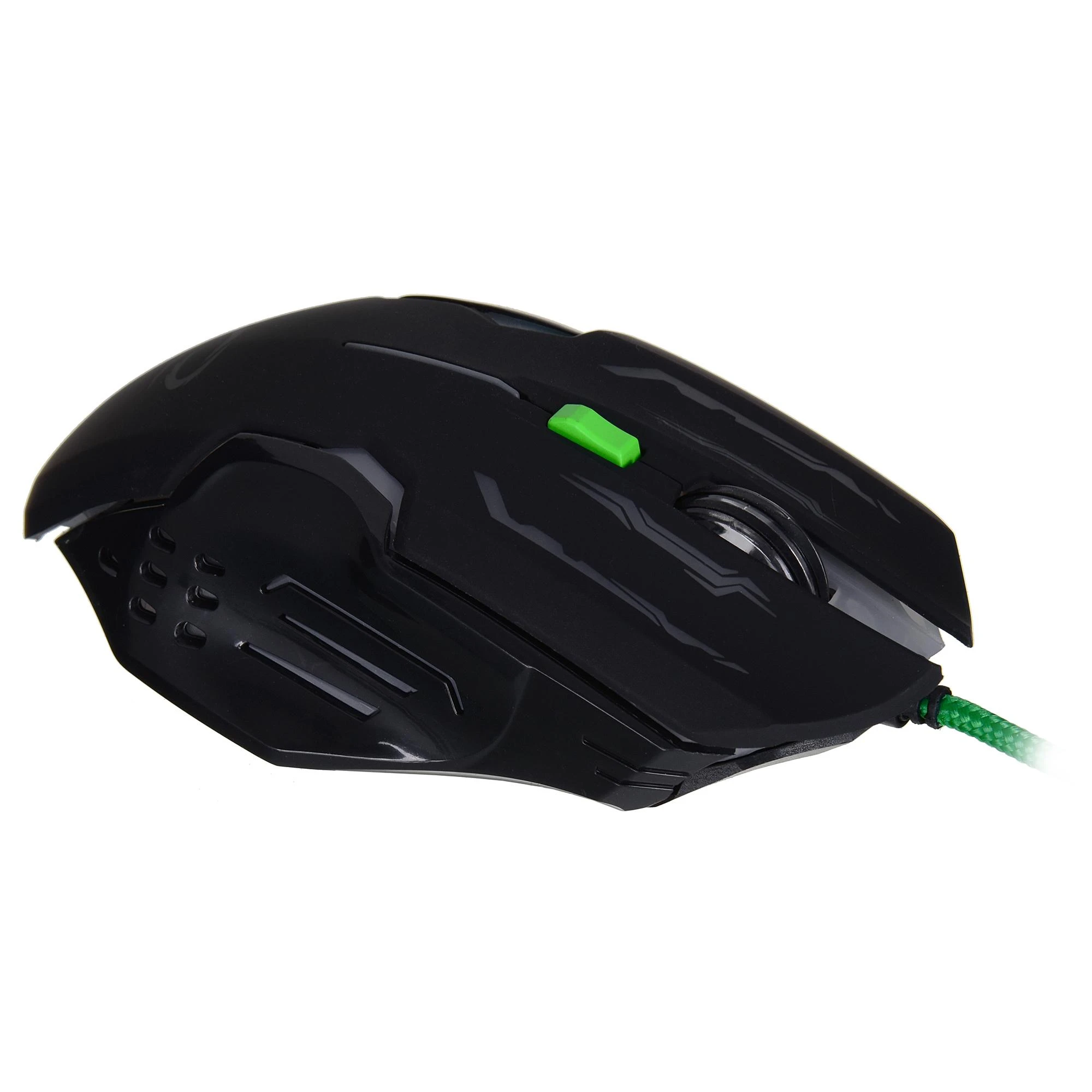 ESPERANZA EGM403G - 5901299925478 ESPERANZA EGM403G MX403 APACHE - su laidu 6D GAMING Optinė pelė USB - Žalias