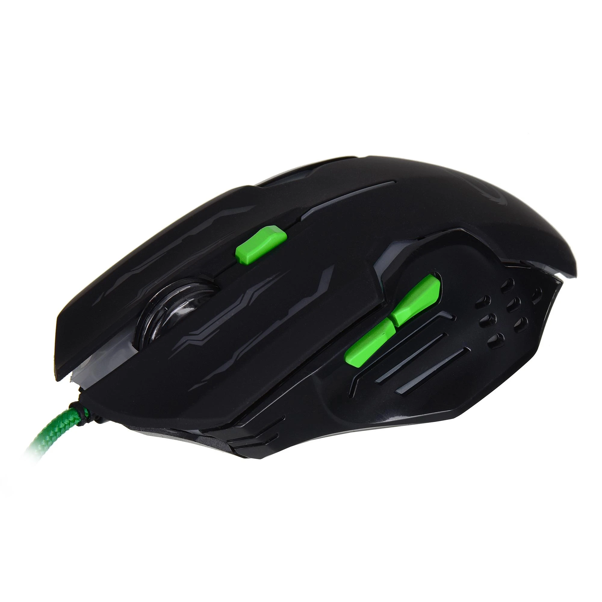 ESPERANZA EGM403G - 5901299925478 ESPERANZA EGM403G MX403 APACHE - su laidu 6D GAMING Optinė pelė USB - Žalias