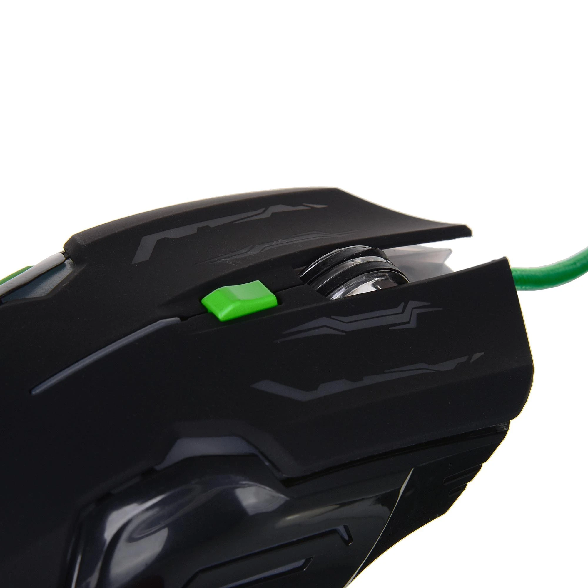ESPERANZA EGM403G - 5901299925478 ESPERANZA EGM403G MX403 APACHE - su laidu 6D GAMING Optinė pelė USB - Žalias